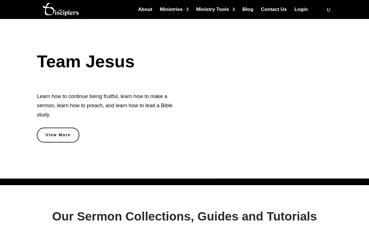 The Disciplers homepage